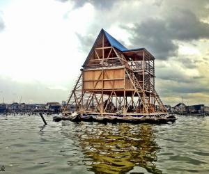 Makoko Floating School by Kunlé Adeyemi. Image: NLE