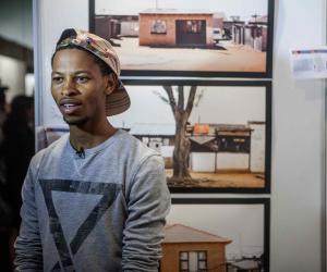 2014 Emerging Creative Mesuli Macozoma. Image: Henk Hattingh.