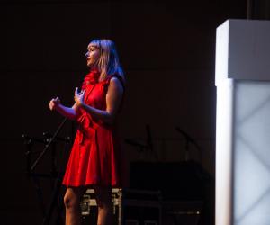 Lauren Beukes at Design Indaba Conference 2014.