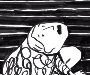 Julia Veldman illustated "Andrej", a short film inspired by Russian absurdism.
