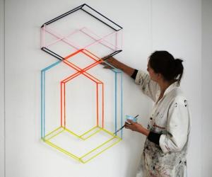 Danish textile designer Margrethe Odgaard claims she enjoys working with design that plays with the human senses