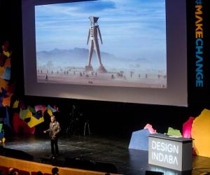 Burning Man’s founder Larry Harvey describes how the festival of arts is driven by a strange combination of jeopardy and awe