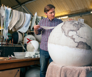 Peter Bellerby is a throwback to the days before Google Maps . 