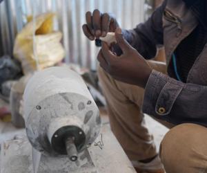 In Part 3 of a series presented by Nairobi Design Week, we meet one of the founders of Victorious Bone Craft – a small business based in Kenya's Kibera