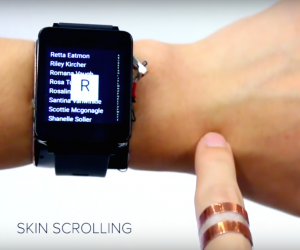 SkinTrack smartwatch