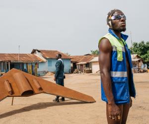 Accra-based sound and fashion artist DJ Steloo is pioneering the electronic music scene in Ghana. Steloo is not afraid to be different