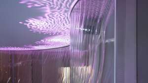 Ross Lovegrove's "Lasvit Liquidkristal" installation