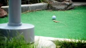 The Mini-Golf Open. Photo: Brian Fountain. 