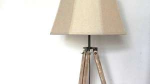 Tripod lamp by Recreate. 