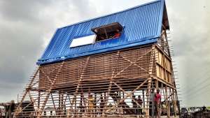 Makoko Floating School by Kunlé Adeyemi of NLÉ Design Architecture and Urbanism, Nigeria