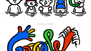 Google doodle by Christoph Niemann