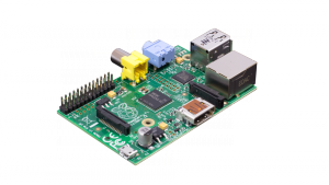 Raspberry Pi by Eben Upton. 