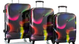 Organik luggage collection by Karim Rashid. 