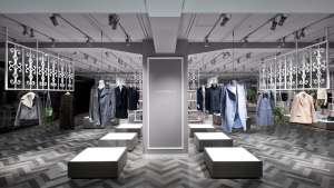 COMPOLUX department store interior by Nendo