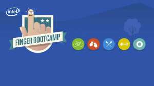Finger Boot Camp by Intel and PARTY NY. 