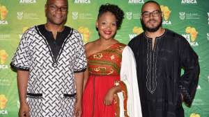 Minister of Arts and Culture Nathi Mthethwa at a  We Are Africa celebration