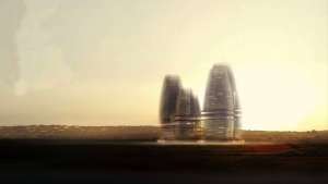 Futuristic looking HOPE City has been designed by Italian architects with the ambitious aim of turning Ghana into a major tech hub in West Africa