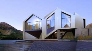 The D*Dynamic shape-shifting house was built using a mathematical puzzle in order to store energy in summer and provide maximum insulation in winter