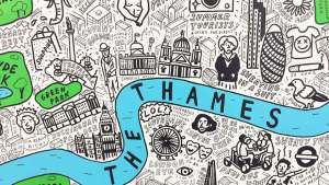 London-based illustrator Jenni Sparks creates hand-drawn maps that capture the character of the place they describe