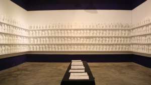 Htein Lin immortalises 1000 of Myanmar’s political prisoners. Image: Aljazeera