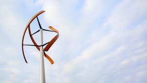 The wind turbine gets a beautiful, tech makeover. 