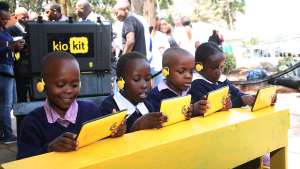 The ruggedised tablet and education kit designed by Nairobi technology company BRCK is making digital learning more accessible to Kenya’s children. Image: brck.com