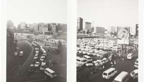 “Crossing Strangers”, Andile Buka’s first published work, is a photobook exploring Johannesburg and the people that live there. 