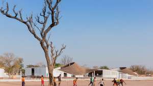 The Sinthian Cultural Centre, built in the remote Senegalese village of Sinthian, is intended to be a centre where gatherings and cultural exchanges take place.