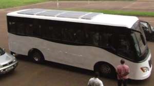 Uganda-based Kiira Motors revealed the first solar-powered bus in Africa – the Kayoola prototype bus.