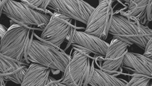 Researchers are developing textiles that clean themselves. 