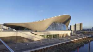 The London Aquatic Centre - Photo Credit: Hufton Crow