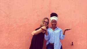 Despite their highly different cultures, Cebisa Mafukuzela and Georgina Campbell found a way to celebrate their heritage through their project CROSS.CULTURE