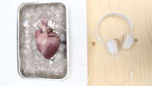 Listening to your heart by Material Futures graduate Lesley-Ann Daly