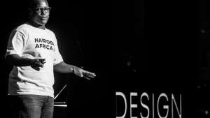 Osborne Macharia at Design Indaba 2017