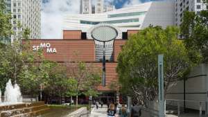 The new SFMOMA, view from Yerba Buena Gardens; photo: Jon McNeal, © Snøhetta