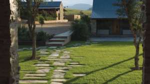 Dalton Private Game Reserve: View from the barn. 