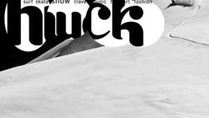 Huck magazine, in collaboration with David Carson. 