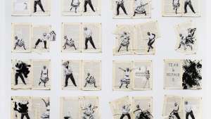 Commemorative William Kentridge print for Design Indaba