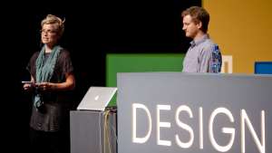 Bland Hoke and Howard Chambers at Design Indaba Conference 2013.