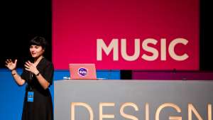 Nelly Ben Hayoun at Design Indaba Conference 2013. 