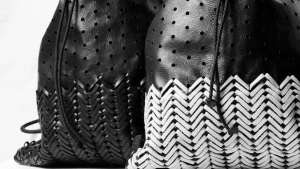 Bag detail of Mathew Nielsen and Lio de Bruin's Tote Bag. Image: Michael Currin. 