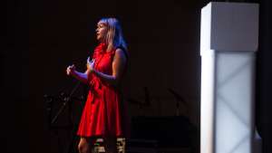 Lauren Beukes at Design Indaba Conference 2014.