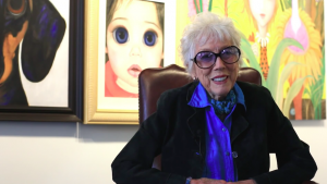 Artist Margaret Keane is the subject of Tim Burton's newest film "Big Eyes".