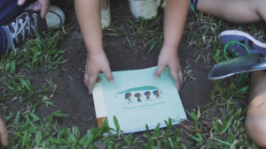 This book can be planted when you finish reading it and it will grow back into a tree. 