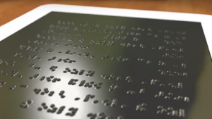Researchers are trying to make braille more accessible by using a pneumatic display.