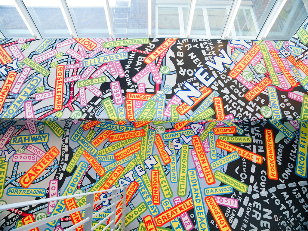 Paula Scher mural | Design Indaba