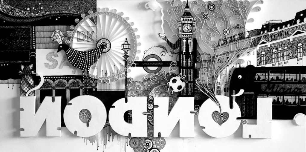 Paper art london