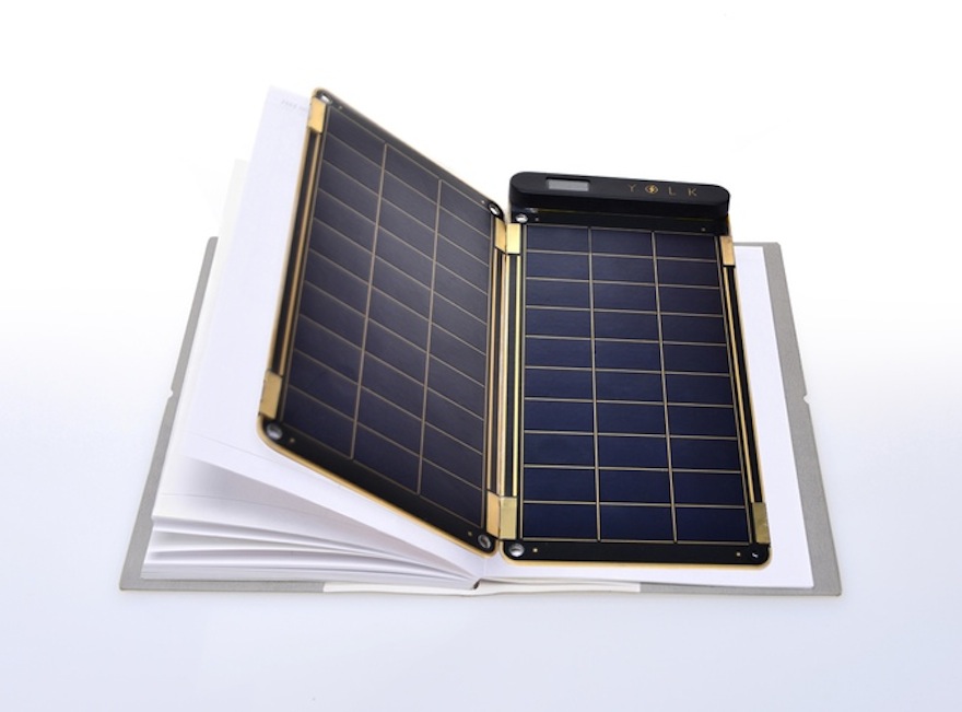 YOLK’s Solar Paper is a foldup solar charger Design Indaba