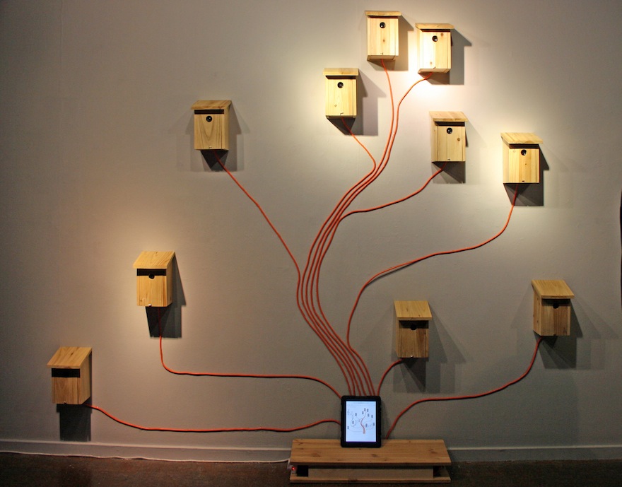 Interactive installation Pollinators increases public awareness of ...