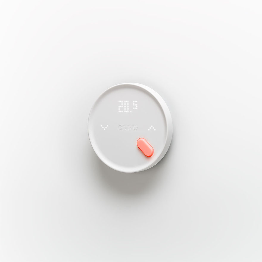 Qivivo smart thermostats builds temperature profile for it's users